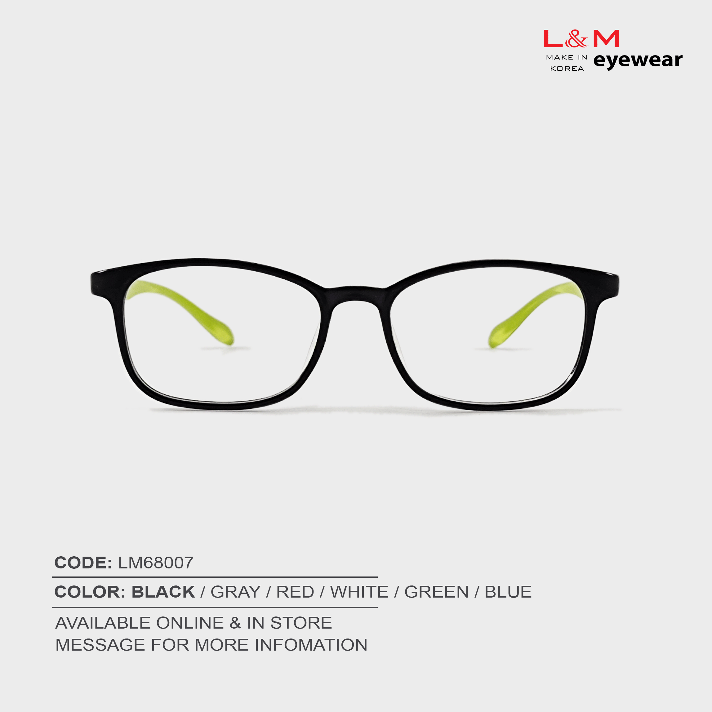 GỌNG KÍNH L&M CẬN / VIỄN / LOẠN - LM68007